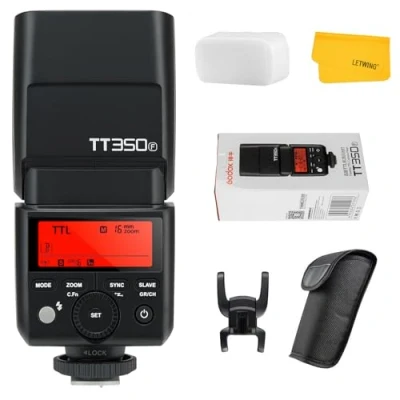 Immagine di Godox TT350F 2,4 G HSS 1/8000s TTL GN36, per fotocamere Fuji X Pro2 T20 T2 Prol T10 El A3 X100T, ecc.