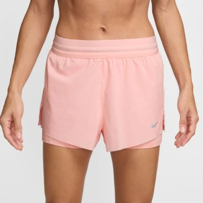 Immagine di Nike Performance Swift Pantaloncini 2 in 1, Donna, Taglia: Large, Atmosphere