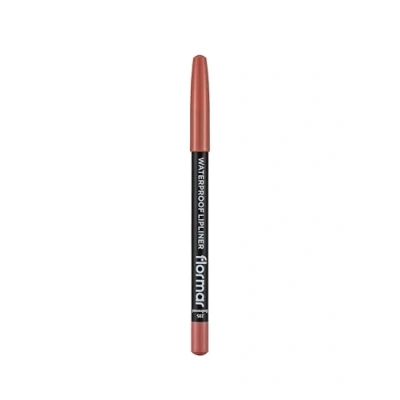 Immagine di Flormar Waterproof Lipliner Matita Labbra Lunga Durata Per Contorno Preciso Texture Cremosa Anti Sbavature Tutti i Toni di Pelle Naturale Tenuta, 235 Undressed