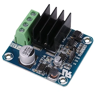 Immagine di Grande corrente 50A H bridge Modulo driver motore monocanale ad alta potenza Tensione di esercizio da 5 V a 15