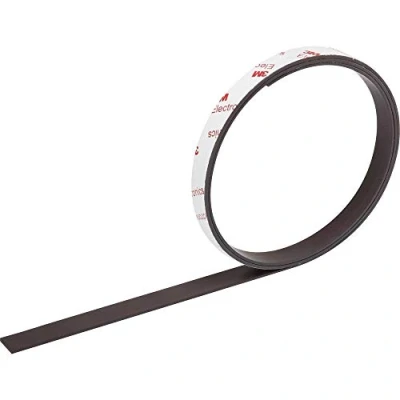 Immagine di TOOLCRAFT 92013c158 Nastro adesivo magnetico Antracite (L x L) 1 m 12.5 mm pz.