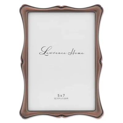 Immagine di Lawrence Frames Cornice portafoto in Bronzo lucidato a Olio 5x7