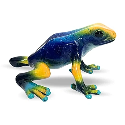 Immagine di Bullyland 68522 Personaggio da gioco con rana dell&#039;albero Tumucumaque, circa 3 cm, fedele ai dettagli, senza PVC, ideale come piccolo regalo per bambini a partire dai anni in su