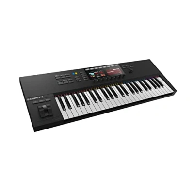 Immagine di Native Instruments Komplete Kontrol S49 MK2, 49 Key Tastiera Controller, USB, Include Cavo Design Ergonomico, Ideale per Studio e Palcoscenico