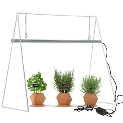 Immagine di Venso Lampada per coltivazione con supporto GrowLight Duo LED a montaggio fisso 22 W Bianco neutro 1 pz.
