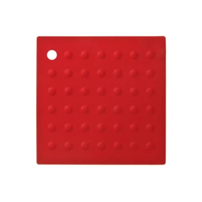 Immagine di Premier Housewares 0804917 Sottopentola Zing, in Silicone, Rosso