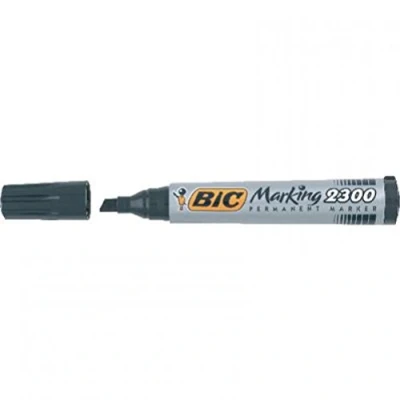 Immagine di BIC Marking 2300 Set di 3 marcatori permanenti, colore: nero