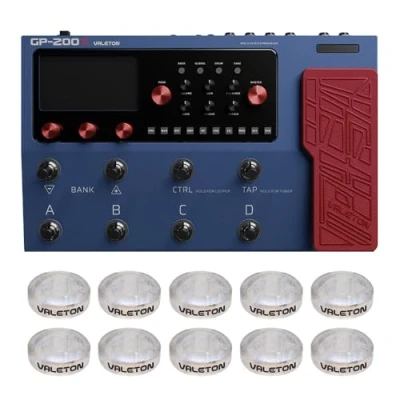 Immagine di VALETON Multi Effects Pedale di espressione per chitarra Processore GP 200X