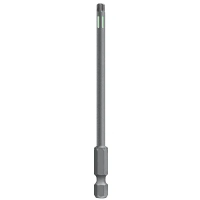 Immagine di KWB 3 Bit 100 mm Tamper Torx TT25, TT30, TT40 Set Torsion 123342 (TQ 60 acciaio, zona di torsione, ISO 1173, drive C6.3), L