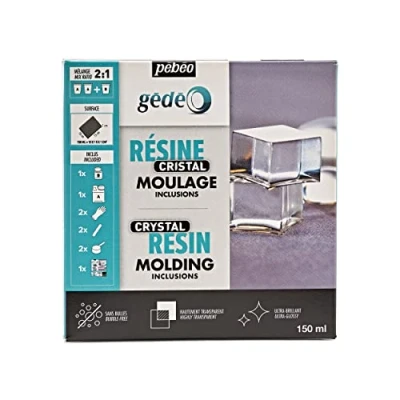 Immagine di gedeo Pebeo, Resina cristallina da 150 ml, Colore: Trasparente