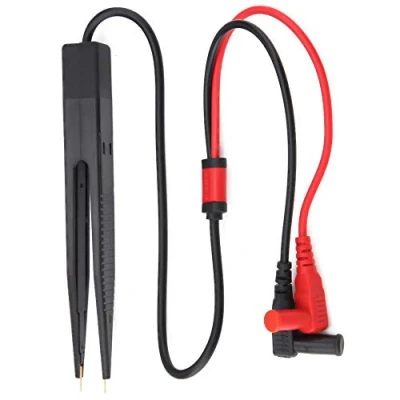 Immagine di portatile Smd Chip Test clip Meter per condensatori multimetro resistore, condensatore