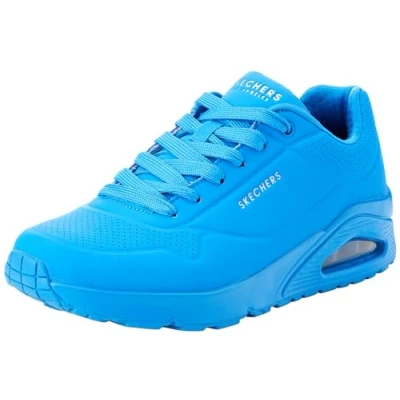 Immagine di Skechers Uno Stand On Air, Sneaker Uomo, Navy Durabuck Trim, 40 EU