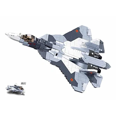 Immagine di Sluban ModelBricks Su 57 Fighter 2 IN 1 893PCS, multicolore M38 B0986