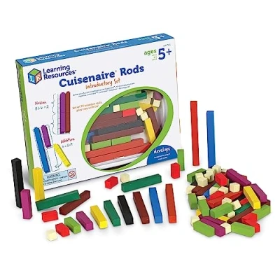 Immagine di Learning Resources Set introduttivo di barrette in legno Cuisenaire