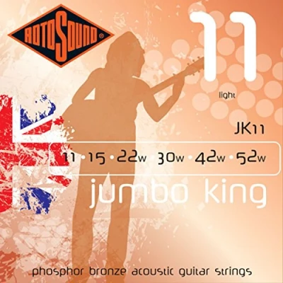 Immagine di JUMBO KING PHOSPHOR BRONZE SET Jk11 (11 52)