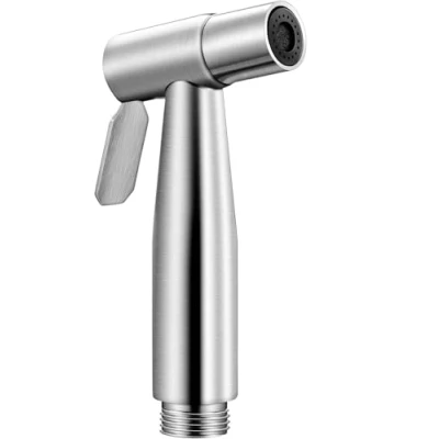 Immagine di Doccetta per Bidet, Doccino Bidet in Acciaio Inox, Soffione a Spruzzo, Wc, Bagno, Cucina, Balcone e Animali Domestici Doccia