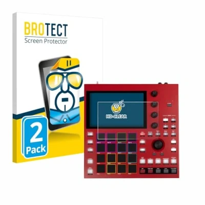 Immagine di brotect Pellicola Protettiva per Akai MPC One+ Protezione Schermo (2 Pezzi) [Trasparente, Anti Impronte]