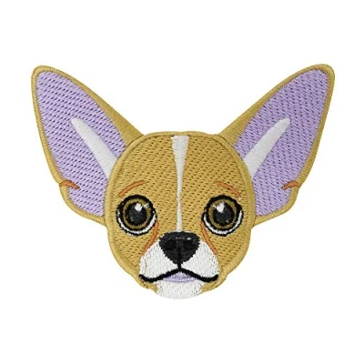 Immagine di Finally Home Chihuahua Toppa termoadesiva per cani, toppe cani e animali