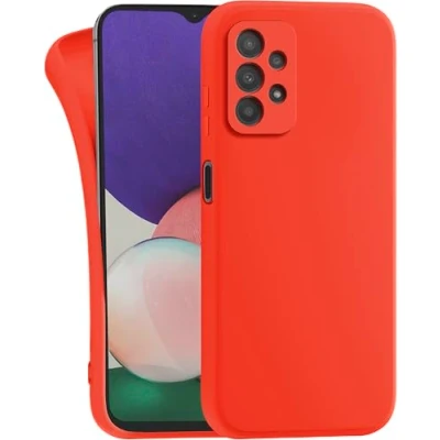 Immagine di MyGadget Cover per Samsung Galaxy A23 5G Custodia Protettiva in Silicone Morbido Case TPU Flessibile Ultra Protezione Antiurto &amp; Antiscivolo Arancio