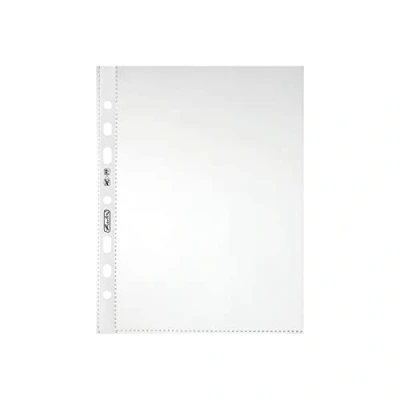 Immagine di Herlitz Buste di Plastica A5, goffrato, incellofanate, 25 pezzi, trasparente