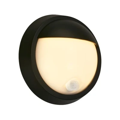Immagine di Briloner lampada da parete a LED batteria ricaricabile con rilevatore di movimento, timer 20 sec, esterno, applique, faretto applique 17x7 cm, nero