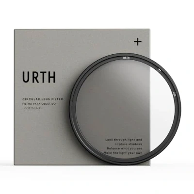Immagine di Filtro per obiettivi a diffusione ⅛ etereo Black Mist 77 mm Urth (Plus+)