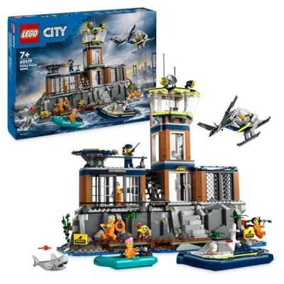 Immagine di LEGO PRIGIONE SULL ISOLA DELLA POLIZIA