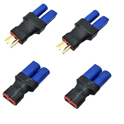Immagine di 2 Pairs Deans T Maschio Femmina Spina a EC5 Connettore Convertitore Adattatore