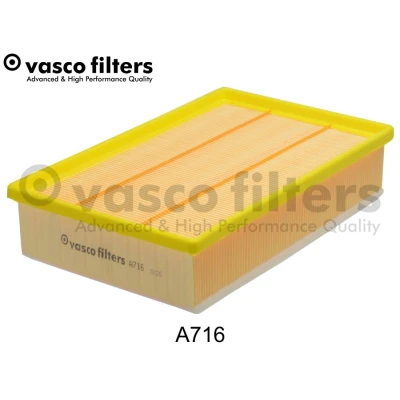 Immagine di DAVID VASCO A716 filtro aria 57 180 281 rettangolare Cartuccia con prefiltro FORD: Transit Mk7 Van, Camion pianale / Telaio