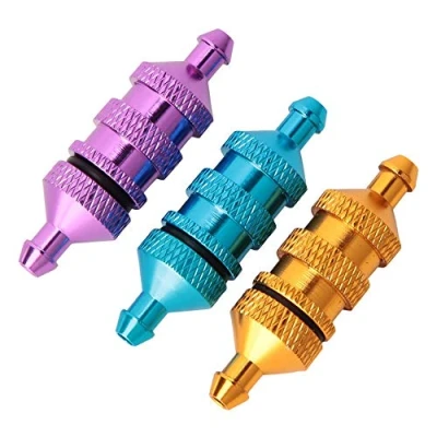 Immagine di Filtro Carburante RC, 1/10 RC Olio in Alluminio Compatibile con HSP 02156 94122