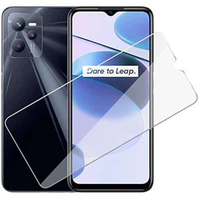 Immagine di PhoneThrone [1 Pezzi Vetro Temperato per Realme C31, Pellicola Prottetiva Anti Graffio, Impronte, Senza Bolle, Durezza 9H, 0,26mm Ultra Trasparente, Resistente