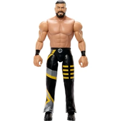 Immagine di Mattel WWE Main Event Andrade, personaggio collezionabile Series 154, action figure con 10 punti di articolazione e aspetto realistico, giocattolo per bambini, 6+ anni, JCV49