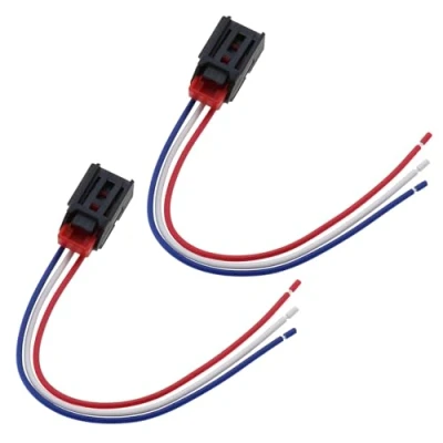Immagine di VGOL 2 Pezzi Connettore Cablaggio Fanale Posteriore Auto A 3 Pin 7N0972703 Cavo Automobilistico