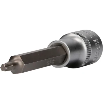 Immagine di BRILLIANT TOOLS BT022981 Bussola a inserto Torx 1/2&quot;, lunga 100 mm, T25 [Powered by KS TOOLS]