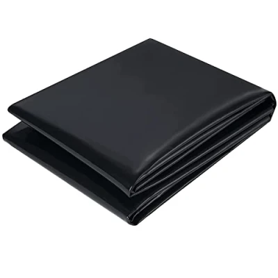 Immagine di PALUDO Telo per Laghetto Nero in PVC, 2M X 3M Rivestimento HDPE Resistente, Fodera Flessibile Piscina Giardino Laghetti, Fontane, Giardini Acquatici e Cascate