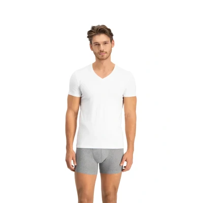Immagine di Levi&#039;s 3ER Packeocm Vausschnitt K Tshirt basic, Uomo, Taglia: Small, Weiß