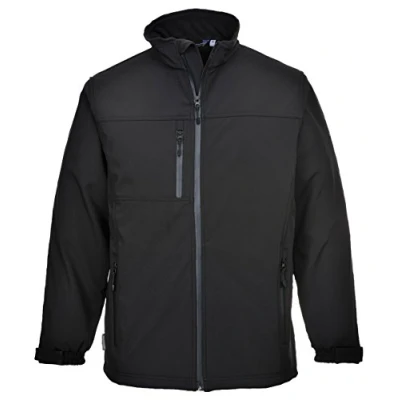 Immagine di Portwest TK50, TK50BKR4XL, Giacca Softshell 3 Strati, 4XL, Nero