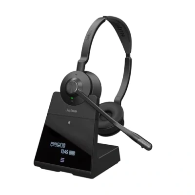 Immagine di Engage 75 SE Stereo Headset with Headband Pad, Base, Power Supply, 1,5 m USB C to A, Cable, Desk Phone Quick Start Guide, Warranty and Warning (Safety Leaflets)