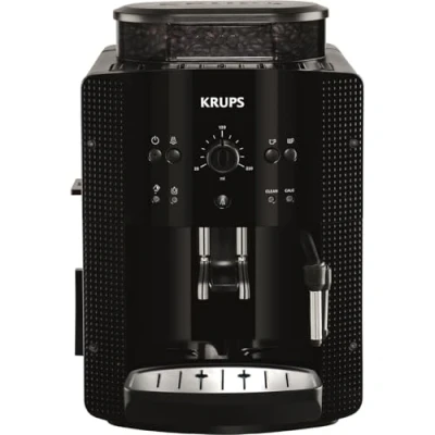 Immagine di Krups Essential EA810870 Macchina per caffe espresso, Riscaldamento rapido, Beccuccio caffè regolabile, 1450W, Nero