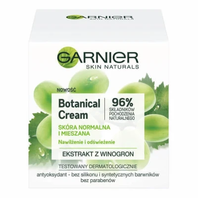 Immagine di BOTANICAL CREAM NAWILŻAJDCR CY KREM DLA SKORY NORMALNEJ I MIESZANEJ EKSTRAKT Z WINOGRON