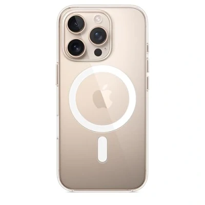 Immagine di Apple PC Back Cover Trasparente MagSafe iPhone 16 Pro