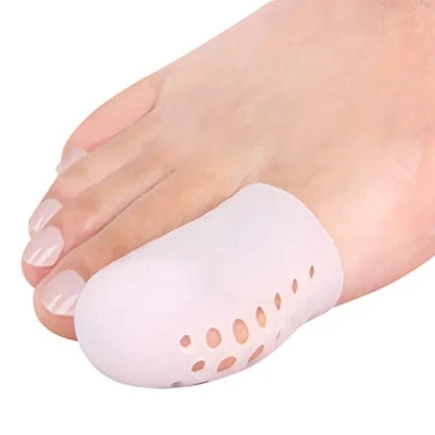 Immagine di Protezione alluce, 10 pezzis copri alluce silicone proteggi calli PYRJIN, per Previene la formazione di e vesciche, Calli, Protect Nail Toes uomo donna.