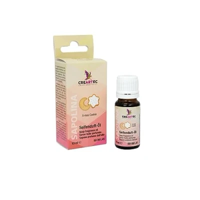 Immagine di Artidee Creartec Olio profumato naturale e sapone Note di fragranza: biscotti X Mas per la produzione saponi profumati individualmente 10 ml Made in Germany