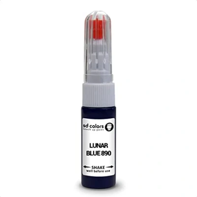 Immagine di SD COLORS LUNAR BLUE 890 compatibile con MERCEDES New Touch Up Paint Pen Kit riparazione 20 ML GRAFFIO SPAZZOLA COLORE CODE CAVANSITE BLU