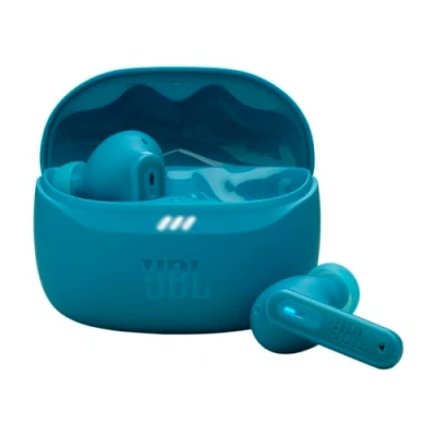 Immagine di JBL Tune Beam 2 Auricolari Bluetooth True Wireless con Cancellazione del Rumore, 48 Ore di Autonomia, Resistenti ad Acqua e Polvere IP54, Connessione Multipoint, Design Chiuso a Stick, Turchese