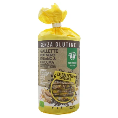 Immagine di PROBIOS GALLETTE RISO NERO/CURCUMA 100 G