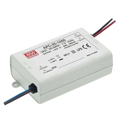 Immagine di Mean Well APC 35 1050 Driver per LED Corrente costante 34.7 W 1.05 A 11 33 V/DC non dimmerabile, Protezione sovraccarico 1 pz.