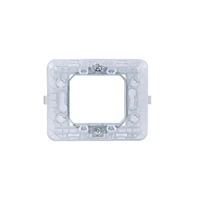 Immagine di SUPPORTO 2 3 4 6 MODULI PER SCATOLA CASSETTA COMPATIBILE BTICINO SERIE MATIX ETTROIT (2 Moduli)