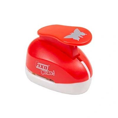 Immagine di Fixo Perforatrice a forma di farfalla, media, rosso