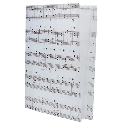 Immagine di Cartella portadocumenti formato A4, 40 tasche, colore bianco